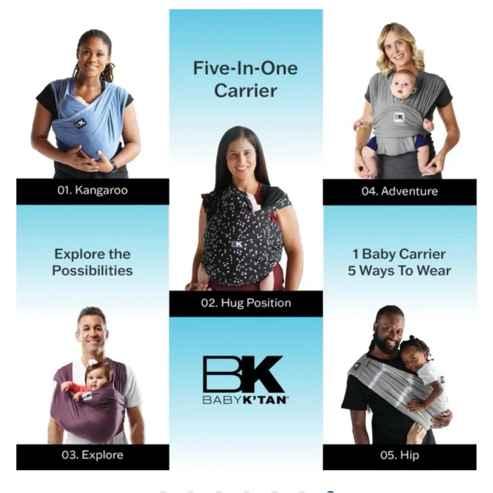 Baby K’tan Active Wrap Carrier - Picture 3 of 4